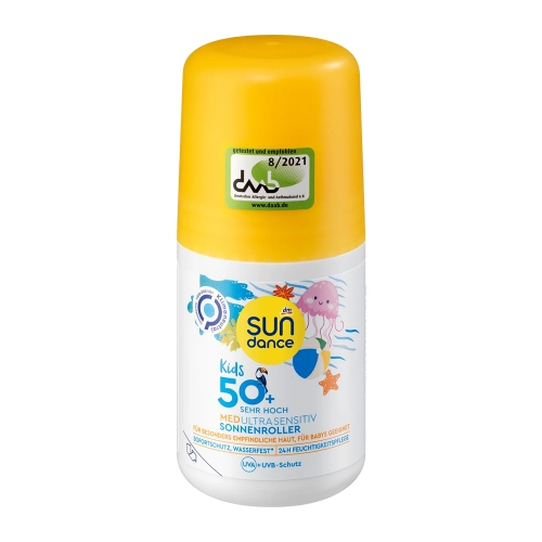 썬댄스 키즈 SPF 50+ 메드 울트라 센서티브 롤러 100ml