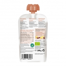 모글리 퓨레파우치 사과&카카오&바나나 100g (생후 12개월~)