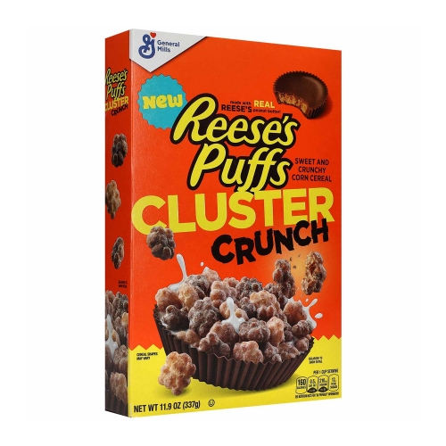 Reese's Puffs 클러스터 피넛버터 크런치 337g