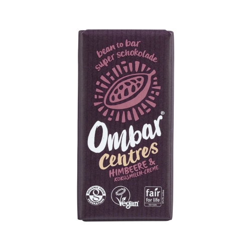 Ombar 라즈베리&코코넛밀크 생카카오 초콜릿 35g
