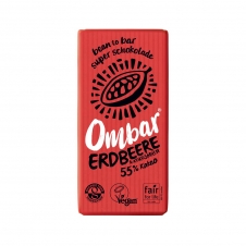 Ombar 딸기&코코넛밀크 생카카오 초콜릿 35g