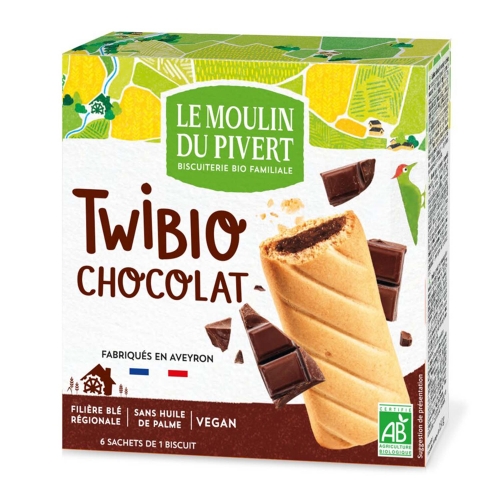Le Moulin du Pivert 초콜릿 필링 비스킷 150g