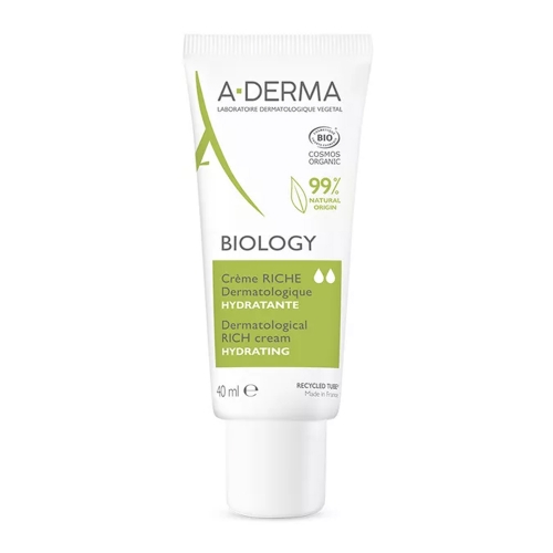 A-DERMA 에이더마 바이올로지 모이스처라이징 더마톨로지컬 리치크림 40ml