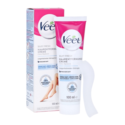 비트 Veet 민감한 제모 피부 크림 100ml