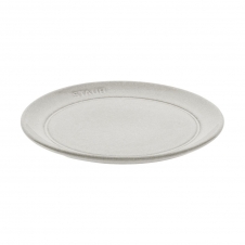 스타우브 DINING LINE 세라믹 접시 플랫 15cm (화이트 트러플)