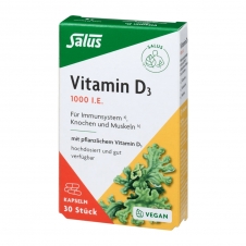 살루스 비타민 D3 1000 I.E. 비건 60캡슐