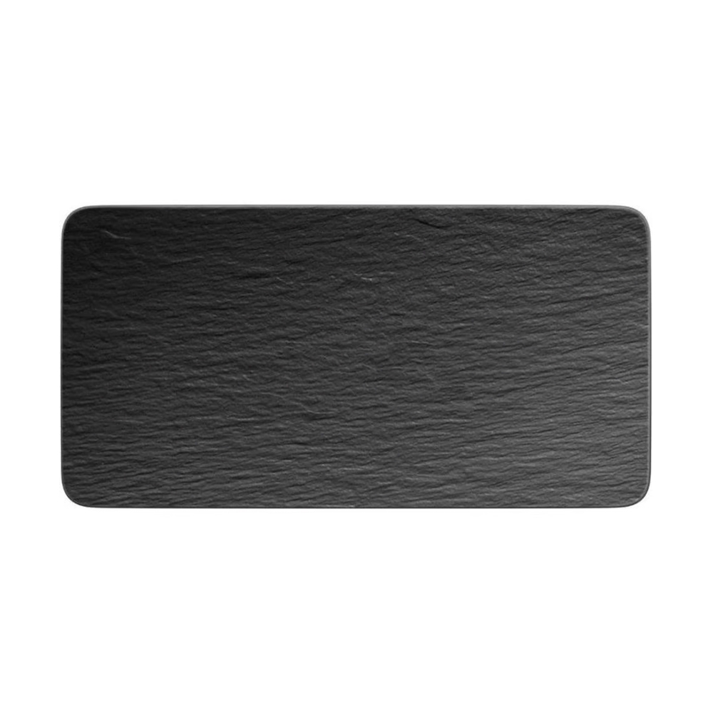 빌레로이앤보흐 매뉴팩처 락 서빙 플레이트 (블랙) 28 x 17cm