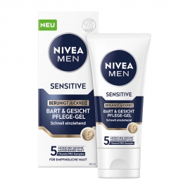 니베아 맨 비어드 앤드 페이스 케어 젤 50ml