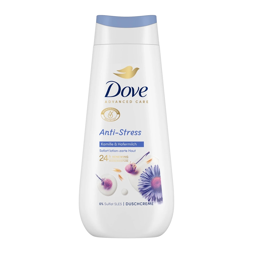 도브 Dove 캐모마일&오트 샤워 크림 225ml