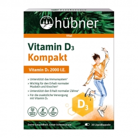 휘브너 비타민 D3 컴팩트 30캡슐