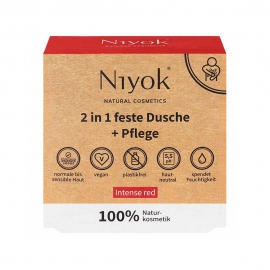 니요크&nbsp;2in1 고체 바디워시 인텐스 레드 80g