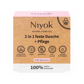 니요크&nbsp;2in1 고체 바디워시 소프트 블로썸 80g