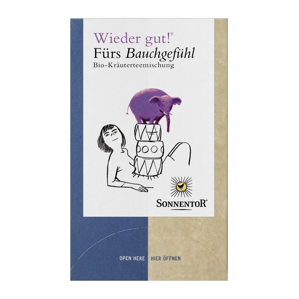 쏘넨토르 벨리 필링 허브차 18티백