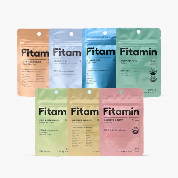 핏타민 이지팩 SET 7종 X 60일분