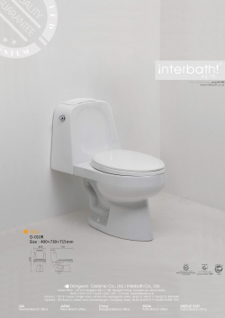 D-010R (015)385X730X705mm투피스 양변기