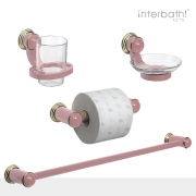 PA-1304욕실용품 PENTADusty Rose 4품