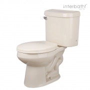 인터바스 유색 양변기 D-001R NT 네츄럴 아이보리 칼라변기 인테리어 DIY 욕실공사