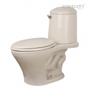 인터바스 유색 양변기 D-007R NT 네츄럴 아이보리 칼라변기 인테리어 DIY 욕실공사