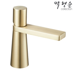박현순 컬렉션HEAVEN 시리즈프리미엄 절수형 세면수전IN-W1MGD (무광 골드)