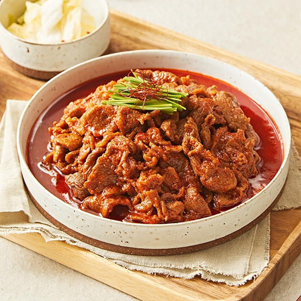 맛있게 매콤한 고추장 소스로 맛있게 만든 오리 고추장 주물럭