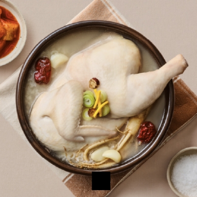 [주주전용] 자연의 건강함을 담은 한끼반마리 삼계탕