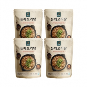 원기 충전 보양식 국내산 오리탕 세트 (들깨오리탕)