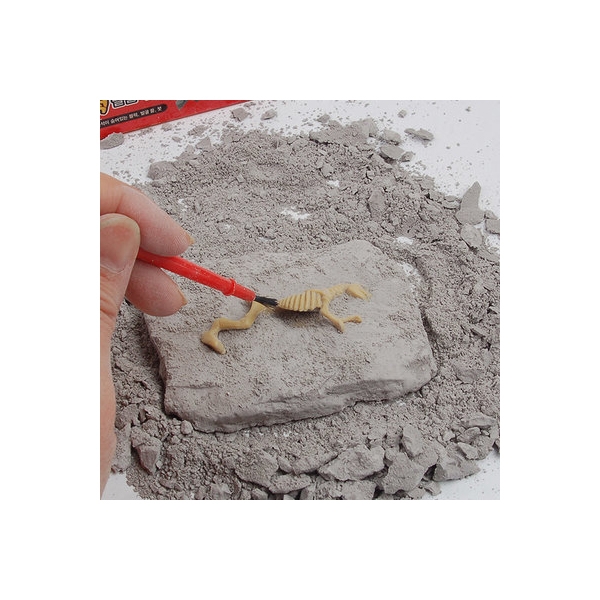 공룡 화석 발굴키트(1개) 공룡발굴 학습교재 조립