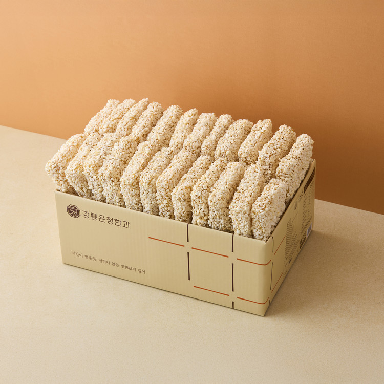 강릉은정한과  전통수제 한과 과즐 찹쌀과줄 1kg