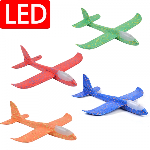 3500 글라이더(LED)불빛 에어글라이더 스티로품비행기