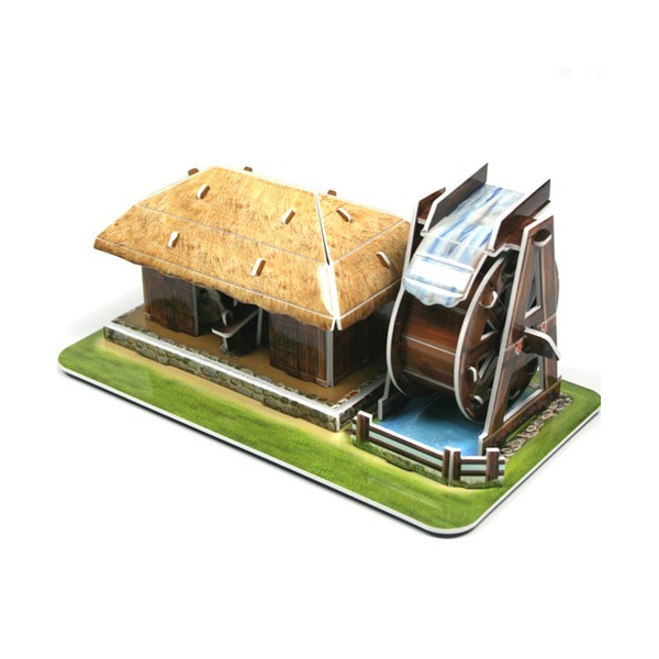 입체퍼즐 물레방앗간3D 종이퍼즐 모형 만들기풍차