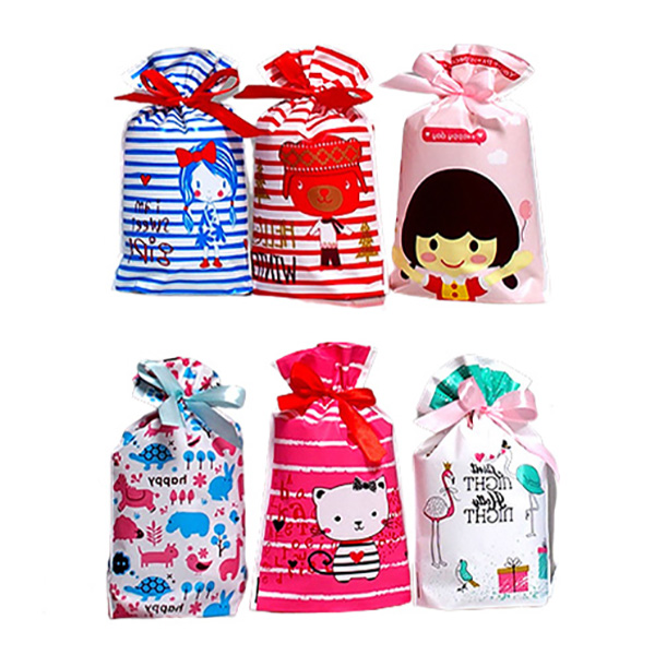 어린이날 선물봉투(50매) 유치원생일 쉬운포장 비닐