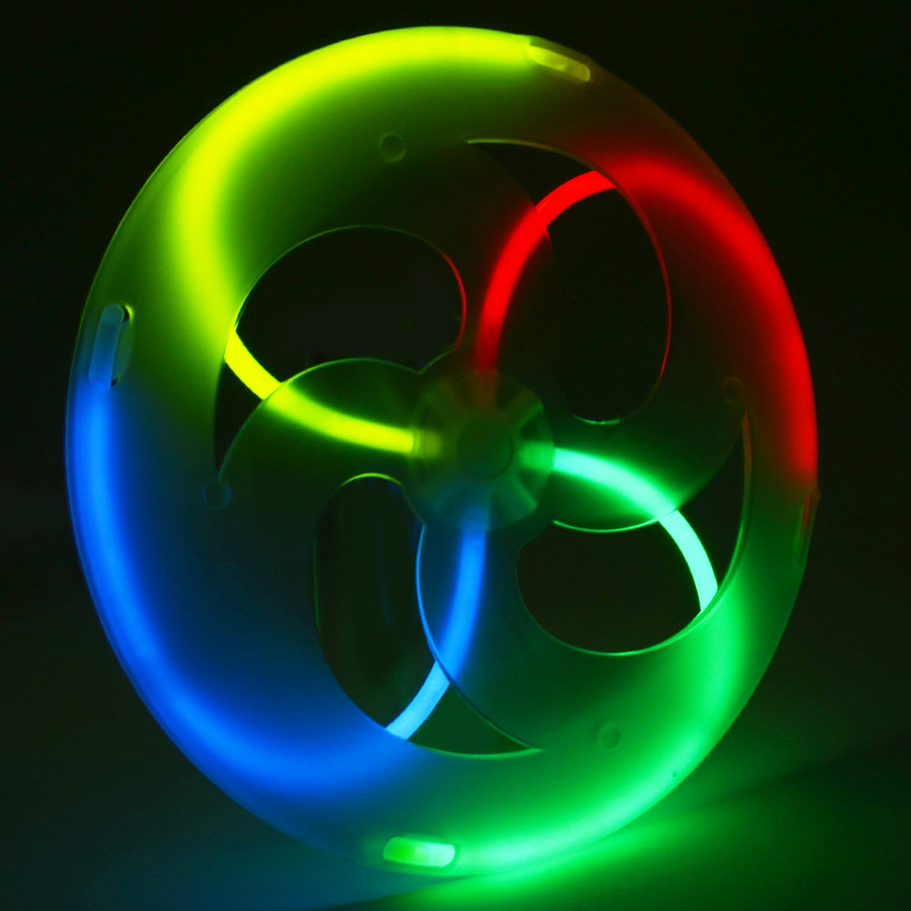 야광스틱 원반 던지기 (1개)