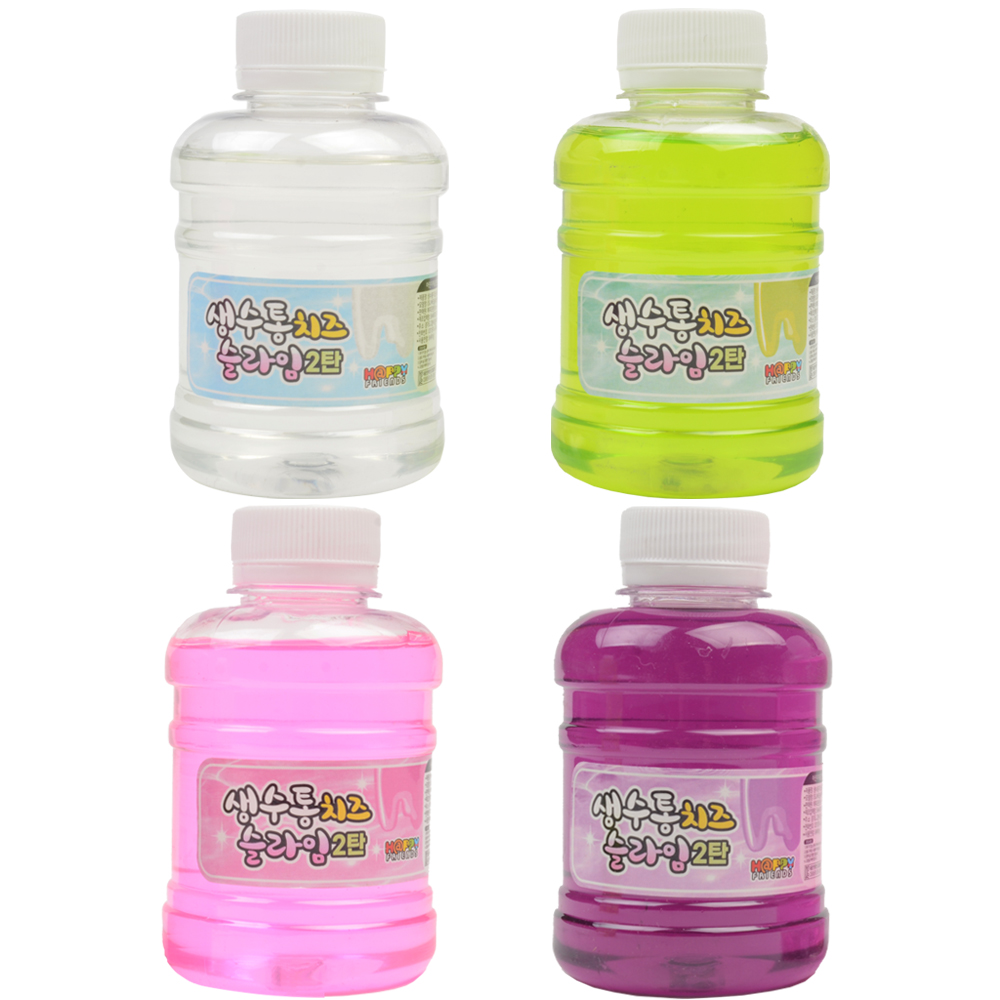 생수병 치즈 슬라임(2탄) (1p) 생수통촉감놀이