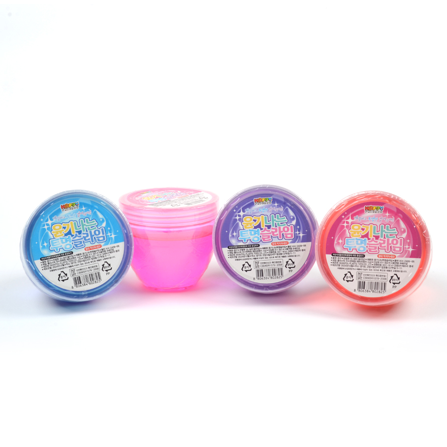 윤기나는맑은슬라임 (1P) 촉감놀이 말랑이