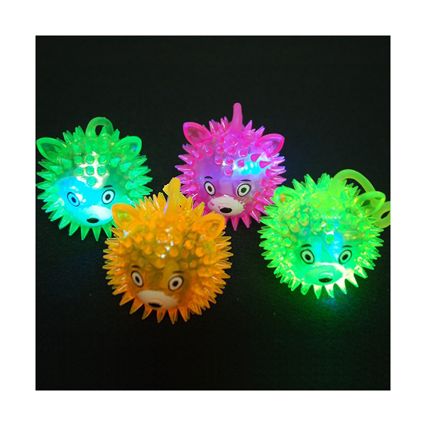 불빛 반짝 고슴도치 요요 (12개입) 야광볼 탱탱볼