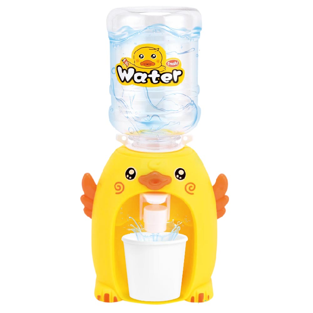 오리 정수기놀이 어린이 음료 미니 디스펜서 주방