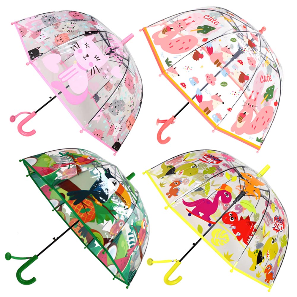 컬러샤인 캐릭터 큐티우산 어린이우산 자동우산