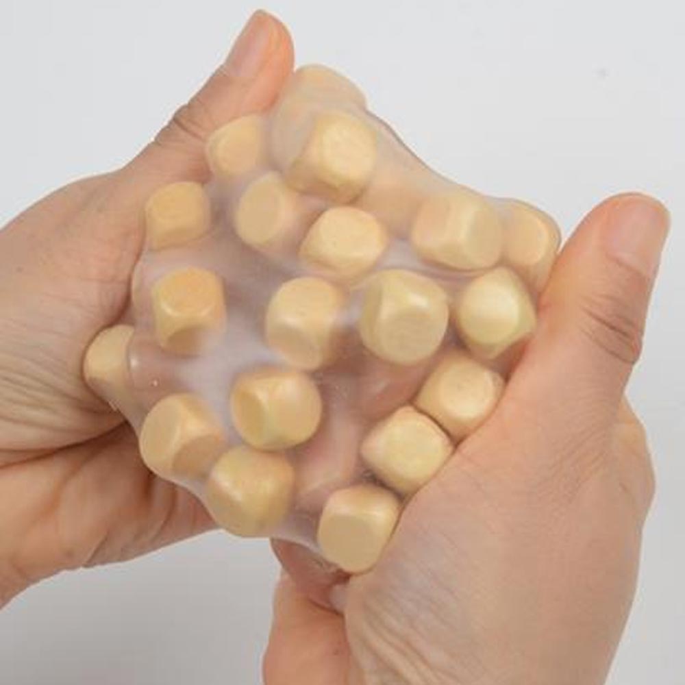 바스락 탁탁 원목크런치말랑이(1P) 주물럭 촉감놀이