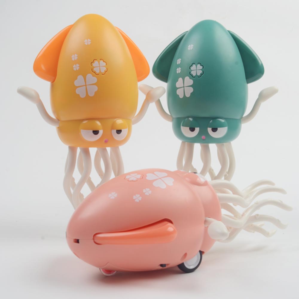 LED 춤추는 오징어 빛을 발하며 손과발을 살랑살랑