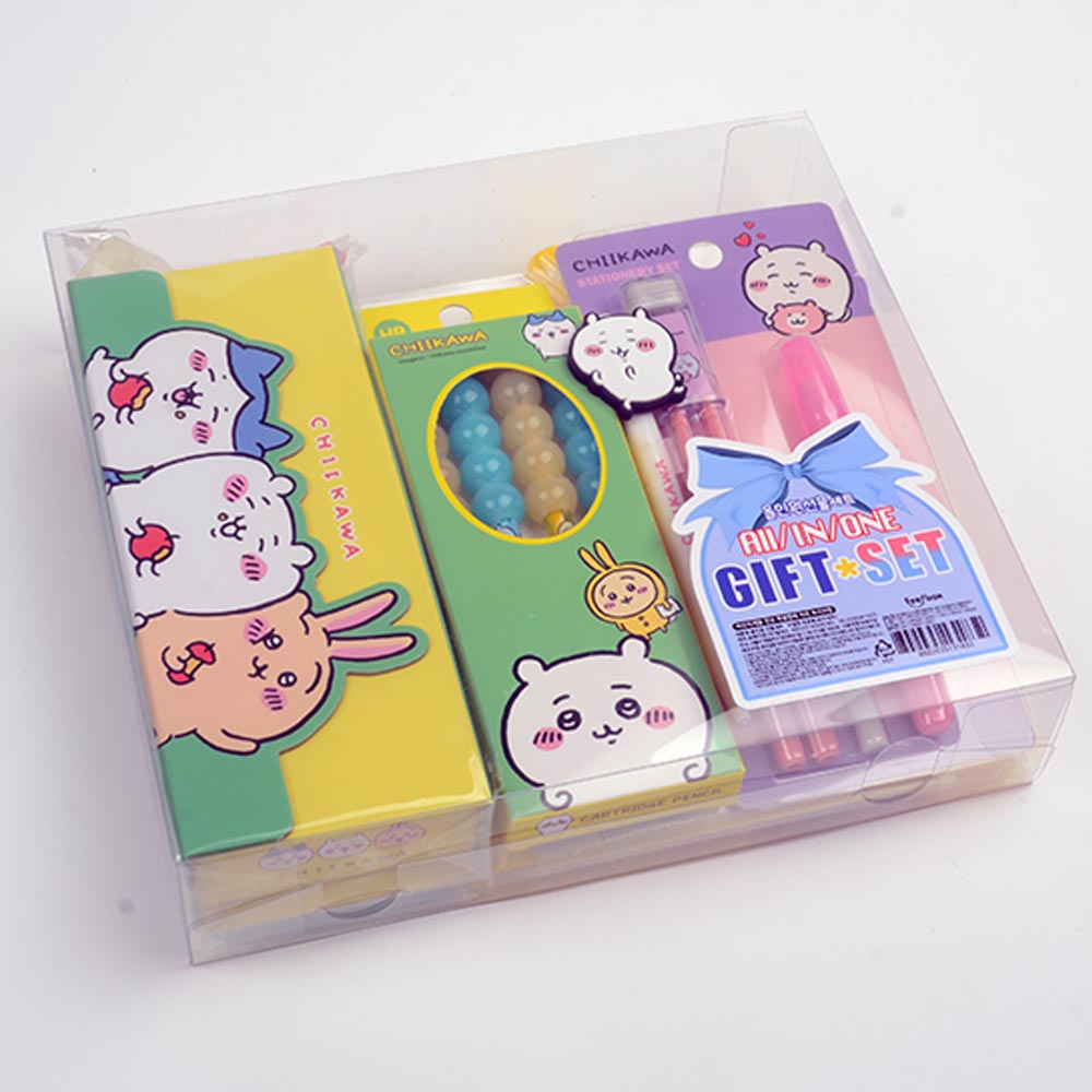 먼작귀 올인원 문구선물세트 (1개) 학용품 필기도구