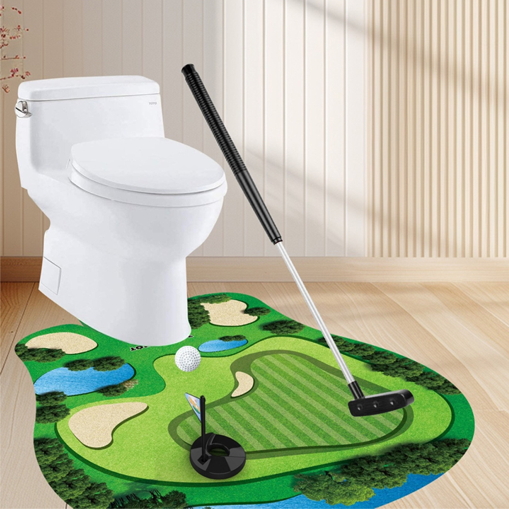 화장실 골프매트 미니퍼팅 집중력향상 골퍼선물