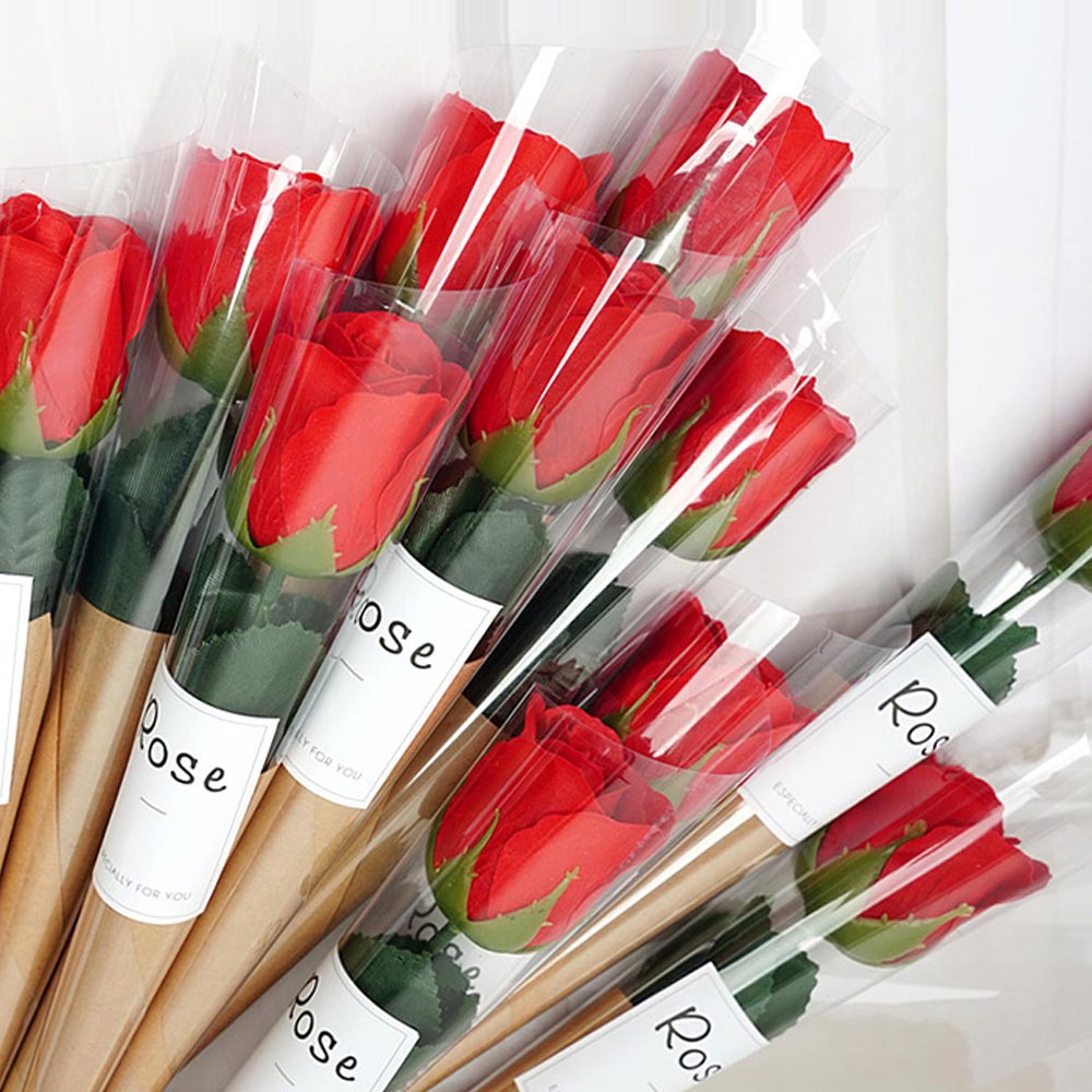 크라프트 비누 장미(1P) 장미비누꽃 비누꽃 졸업선물 발렌타인데이