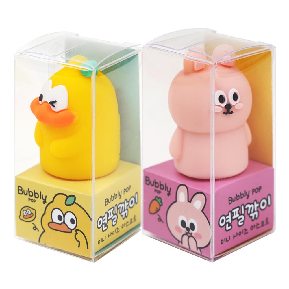 버블리팝 미니 연필깎이(1P) 캐릭터 미니학용품