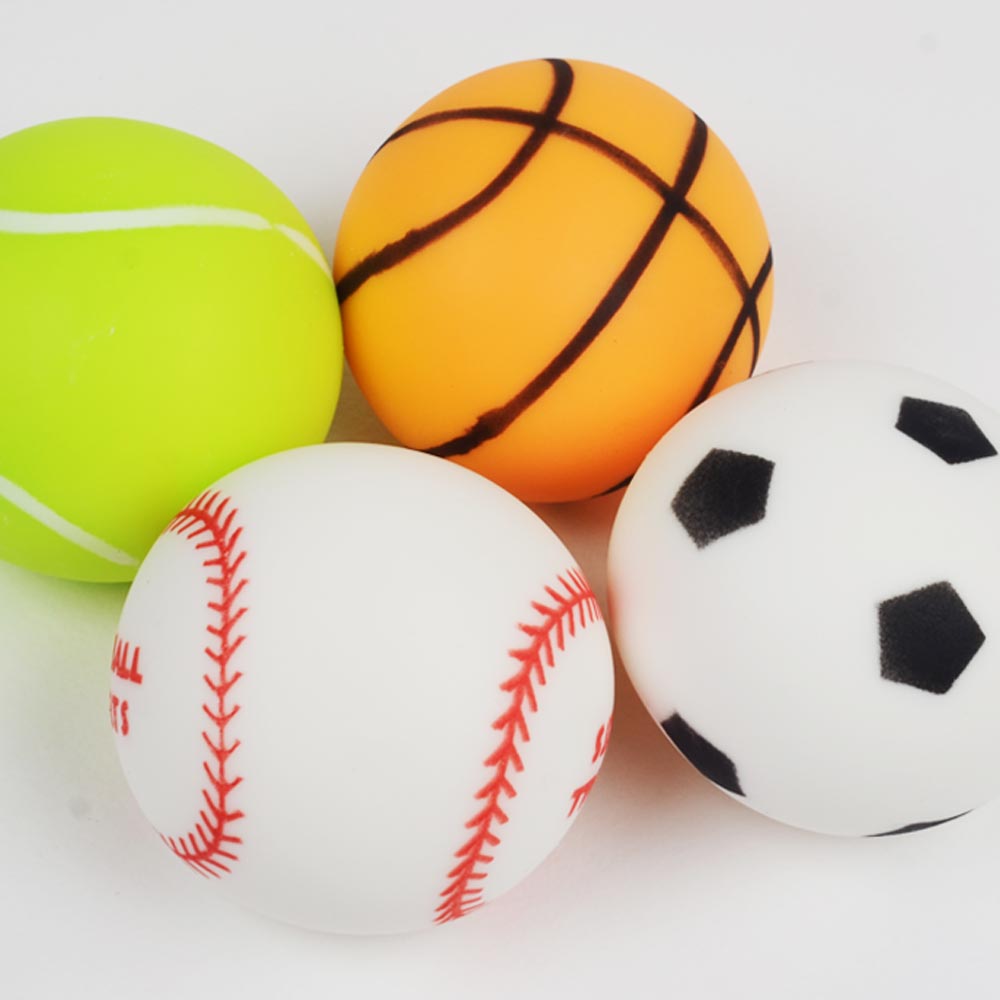 스포츠볼 주물럭 (1P) 스퀴시볼 말랑이 촉감놀이