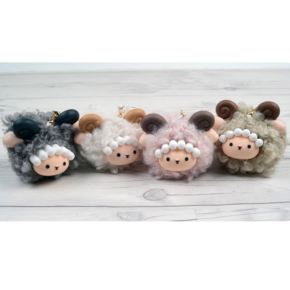 진주알 머리띠 양양이 키링 (1P) 인형키링 열쇠고리