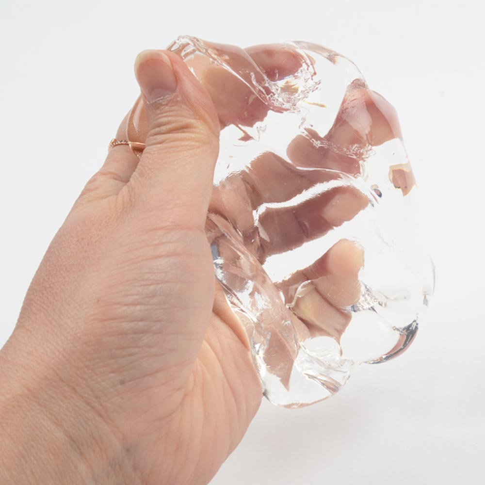 투명하고 말랑한 퓨어 클리어 슬라임(1P) 촉감놀이 액체괴물