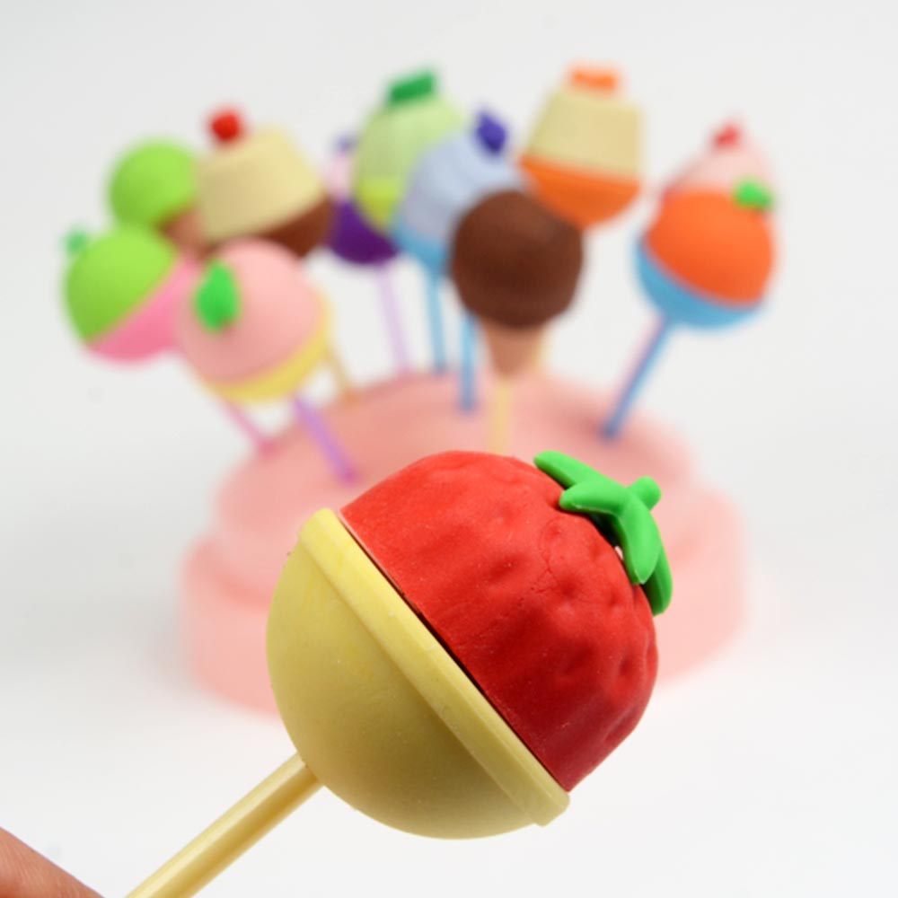 롤리팝 캔디 지우개(1p) 개별포장 귀여운지우개 문구 학용품