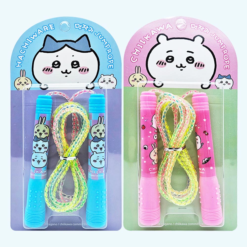 먼작귀 무지개 줄넘기(1P) 체력단련 유산소운동 길이조절가능