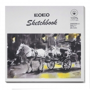 EOEO수채패드 4면제본 300g 235x230 20매 (중목)