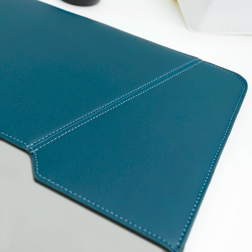 노트북 맥북 파우치 케이스 가방 슬리브 커버 15인치 고급가죽 인디고그린 그램 삼성